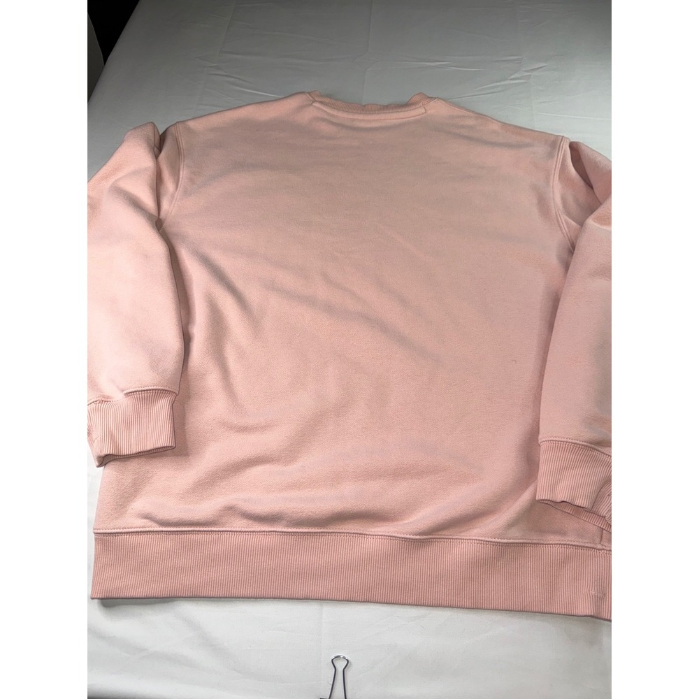 WHO.A.U California Spirit 1849 Pink Crewneck Sweatshirt Embroidered Bear Large - Picture 7 of 7